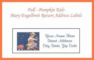 Mary Engelbreit Return Address Labels Pumpkin Girl  