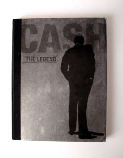 Johnny Cash   The Legend 5 CD + 1 DVD Box Set w/ Hardcover Book   Used 