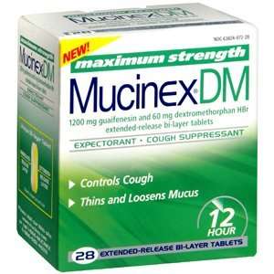  MUCINEX DM MAX STRENGTH 28TB