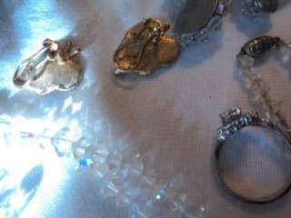 Vintage Jewelry Lot KRAMER HOBE JULIANA AUSTRIA WEISS BSK Rhinestones 
