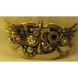  Tandy Leather Passion Swarovski Crystal Trophy Buckle 1780 