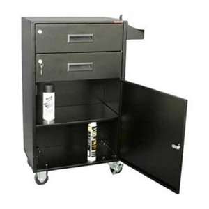   Service Cart Cabinet, 2 Drawer With Bottom Storage: Office Products