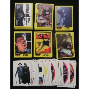 1989 Batman The Movie Series 2 Trading Card Set 9 (Complete 132 card 
