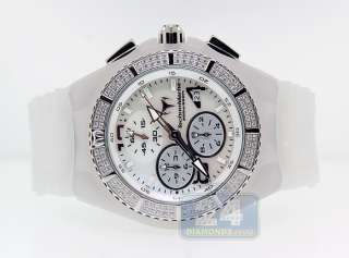 NEW Rare TechnoMarine Cruise Series Chronograph Unisex Diamond Watch 