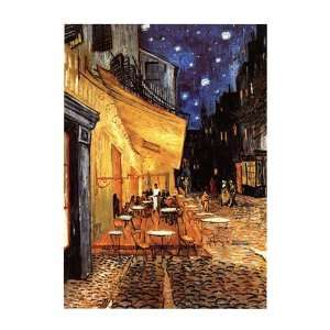   du Forum, Arles, at Night, c.1888 Poster by Vincent Van Gogh (23.50 x