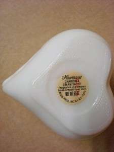 Vintage Avon 1972 Heartsscent Charisma Cream Sachet Keeper Cool  