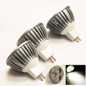  eTopLighting (3) Bulbs, MR16 3 Watt 12V High Performance 