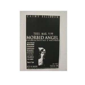 Morbid Angel Nile Handbill Poster Cains Ballroom