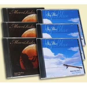  CD 6 Pack   3 Sky Blue CDs & 3 MoonRider CDS by Robert 