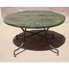 Angelo:Home Bowery Coffee Cocktail Table Black Metal Rustic Antique 