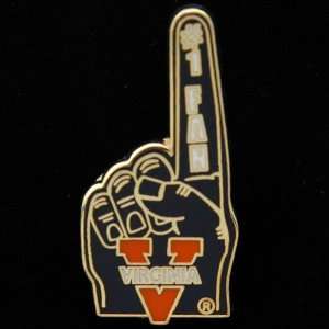  NCAA Virginia Cavaliers #1 Fan Pin: Home & Kitchen