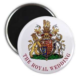   Prince William Coat of Arms 2.25 inch Fridge Magnet: Everything Else