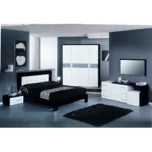  Modern Furniture  VIG  Moon Italian Modern Bedroom Set 