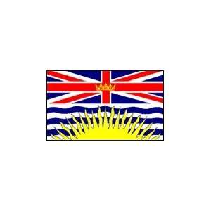 British Columbia 3x5 Polyester Flag