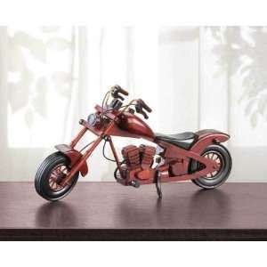 Wood Model Chopper Motorcycle 