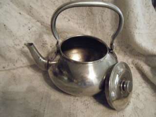 Vintage Metro Stainless Steel Tea Pot/TeaPot/Tea Kettle/TeaKettle 