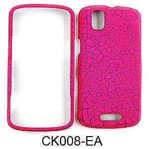   PRO XT610 RUBBERIZED HOT PINK EGG CRACK: Cell Phones & Accessories