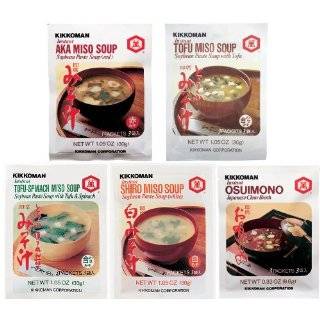   Soup Value Pack   Miso tofu Soup, Tofu  Spinach Soup, Shiro Miso Soup