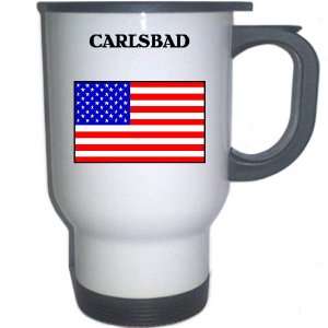  US Flag   Carlsbad, New Mexico (NM) White Stainless Steel 