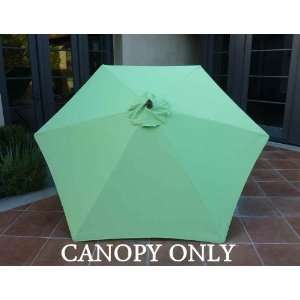   Replacement Canopy 6 Ribs in Lime (Canopy Only): Patio, Lawn & Garden