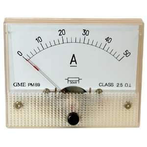  50 Amp DC PanEL Meter 