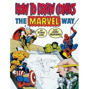  How to Draw Comics the Marvel Way Book   160 Pages 