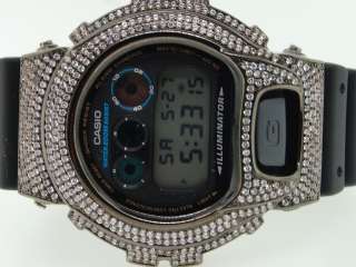   is for a brand new custom iced out diamond g shock watch this watch