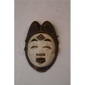  Punu mask, ancestor spirit 11in