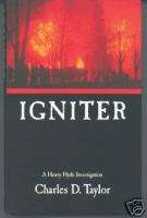 IGNITER HARDCOVER AUTOGRAPHED TAYLOR BOSTON FIRE DEPT.  