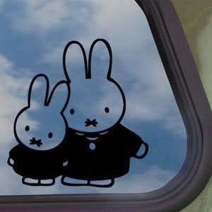  Miffy Rabbit Black Decal Sanrio Car Truck Window Sticker 