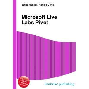  Microsoft Live Labs Pivot Ronald Cohn Jesse Russell 