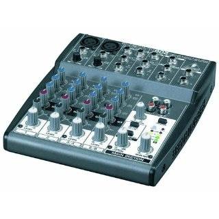   802 Premium 8 Input 2 Bus Mixer with Xenyx Mic Preamps and British EQs