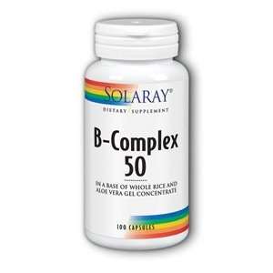  Solaray   B Complex 50     100 capsules Health & Personal 