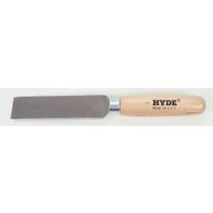 Hyde Tools 60090 Square Point Knife, Wood Handle