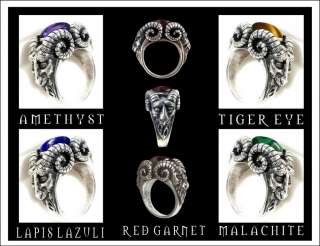   , lapis lazuli, malachite, black onyx, red garnet or tigers eye