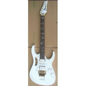  Ibanez Jem 7v White Electric Guitar Musical Instruments