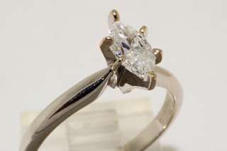   52CT SOLITAIRE MARQUISE CUT DIAMOND ENGAGEMENT RING SIZE 6.75  
