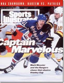 June 13, 1994 Mark Messier New York Rangers Sports Illustrated  