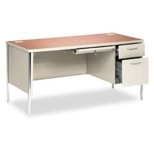   : HON Mentor Series Single Pedestal Desk HON88251RCL: Office Products
