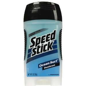  Mennen Speed Stick Deodorant Ocean Surf 3 Oz. (Pack of 6 