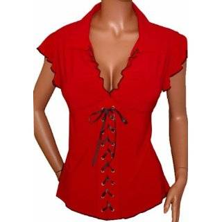 Plus Size Gothic Corset Cruise Top Shirt Funfash Made in USA Free 