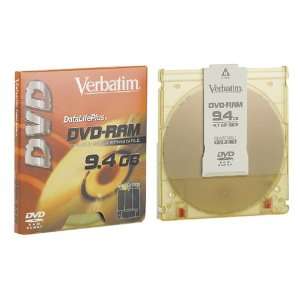  DVD RAM Media 9.4GB Dbl Sided Type 4 Non removable 