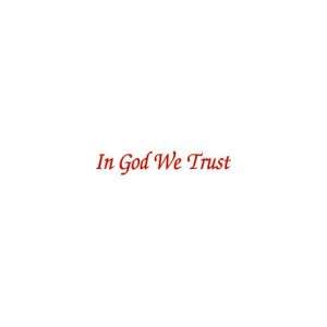  IN GOD WE TRUST Stamp   Style 55153