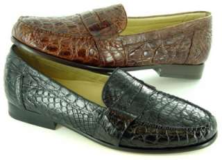 New Peter Huber Genuine Crocodile Mens Shoes $695  