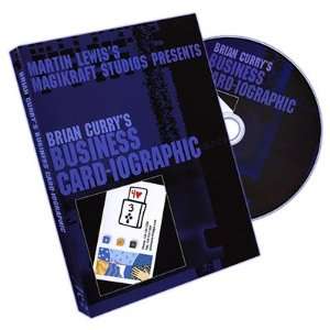  Magic DVD: Business Card Cardiograph by Brian Curry: Toys 