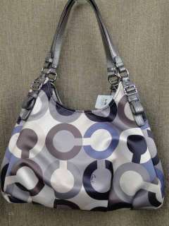 Coach Madison Graphic Op Art Sequin Maggie 19180 NWT  