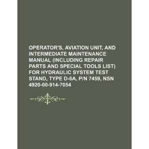  Operators, aviation unit, and intermediate maintenance 