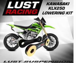 Lust Racing Kawasaki KLX 250 Lowering Kit Drop Links  