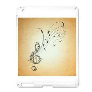  iPad 2 Case White of Treble Clef Music Notes: Everything 