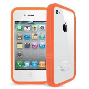   Bumper Case for Apple iPhone 4 4G with Screen Protector Guard Cell